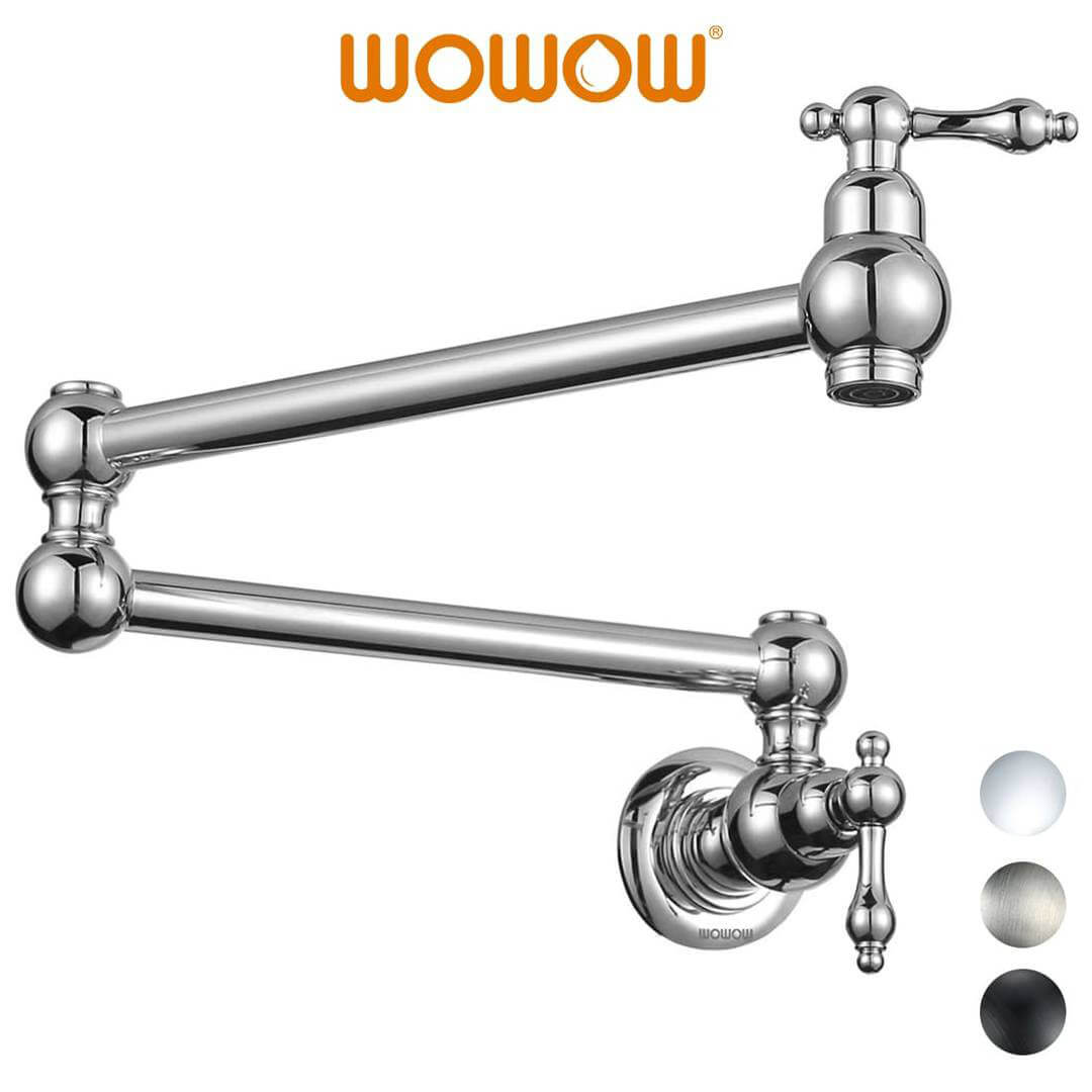 WOWOW Commercial Kitchen Pot Filler Chrome