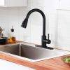 1 sink faucets Single Handle Kitchen Taps Stainless Steel RV မီးဖိုချောင်သုံး faucet လုပ်ငန်းသုံး စက်ရုပ်
