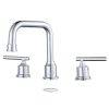 Widespread 2-Handle Bathroom Faucet In Chrome