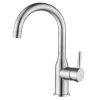 WOWOW Bathroom Basin Mixer Taps Swivel Spout Brushed Nickel