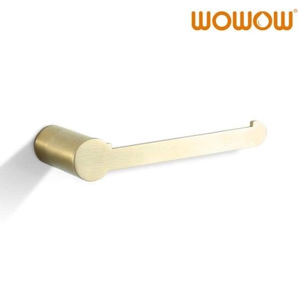 19 4020001BGD WOWOW Gold Paper Towel Holder Wall Mount