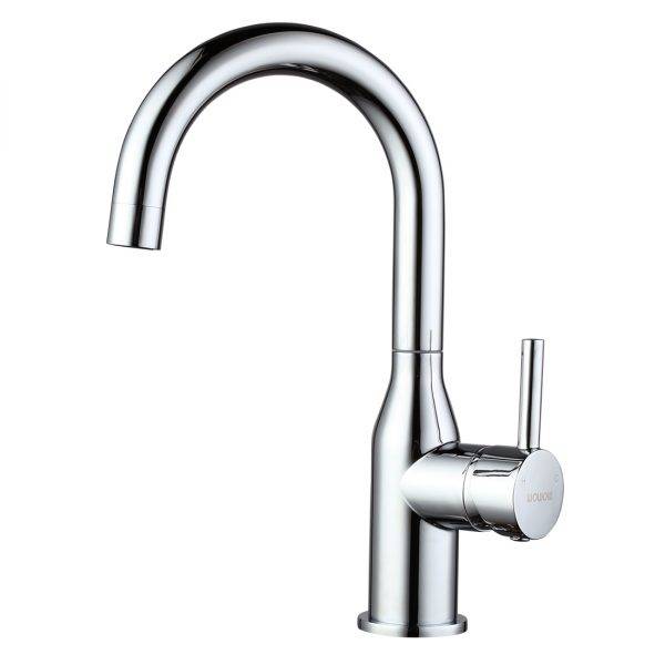 WOWOW Bathroom Basin Mixer Taps With Swivel Spout