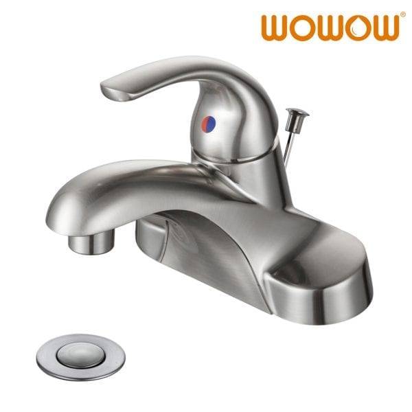 WOWOW 3 Hole 4 Inch Centerset Faucet
