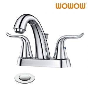 2321200cWOWOW Bathroom Centerset Faucet Chrome 1