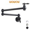 3 2311100RB WOWOW Commercial Pot Filler Tap Black 1