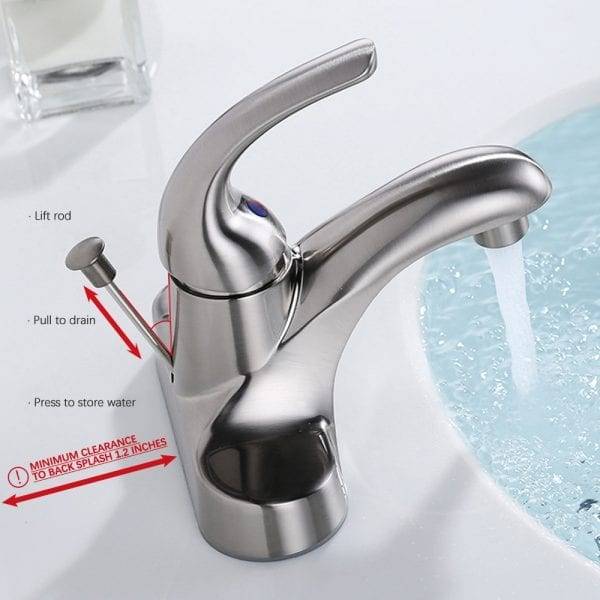 30 1 Lavatory Faucet 3 Hole 4 Inch Single Handle