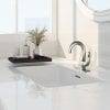 34 5 Single Hole Single Handle Vessel Bathroom Faucet In Brushed Nickel