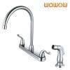4 23118A4C Side Handle Kitchen Hot And Cold Water Faucet Stainless Steel