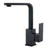 WOWOW Black Square Kitchen Faucets