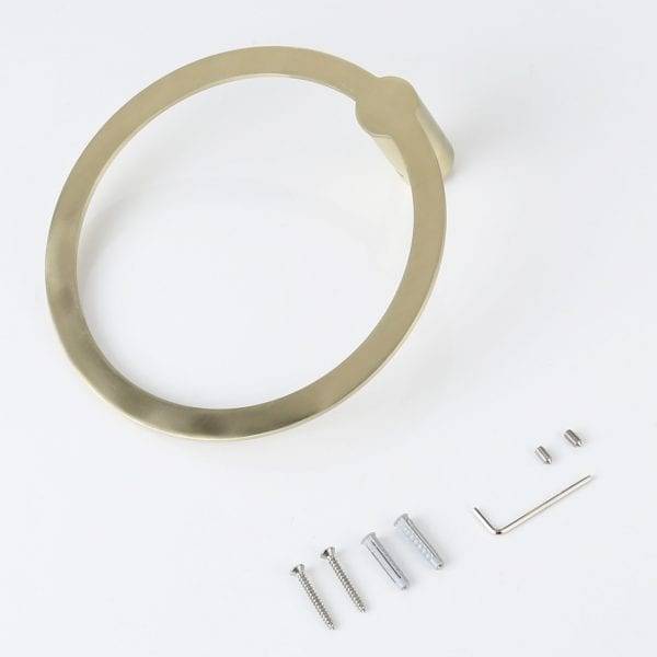 Hand Towel Rings Brushed Gold 2020 4