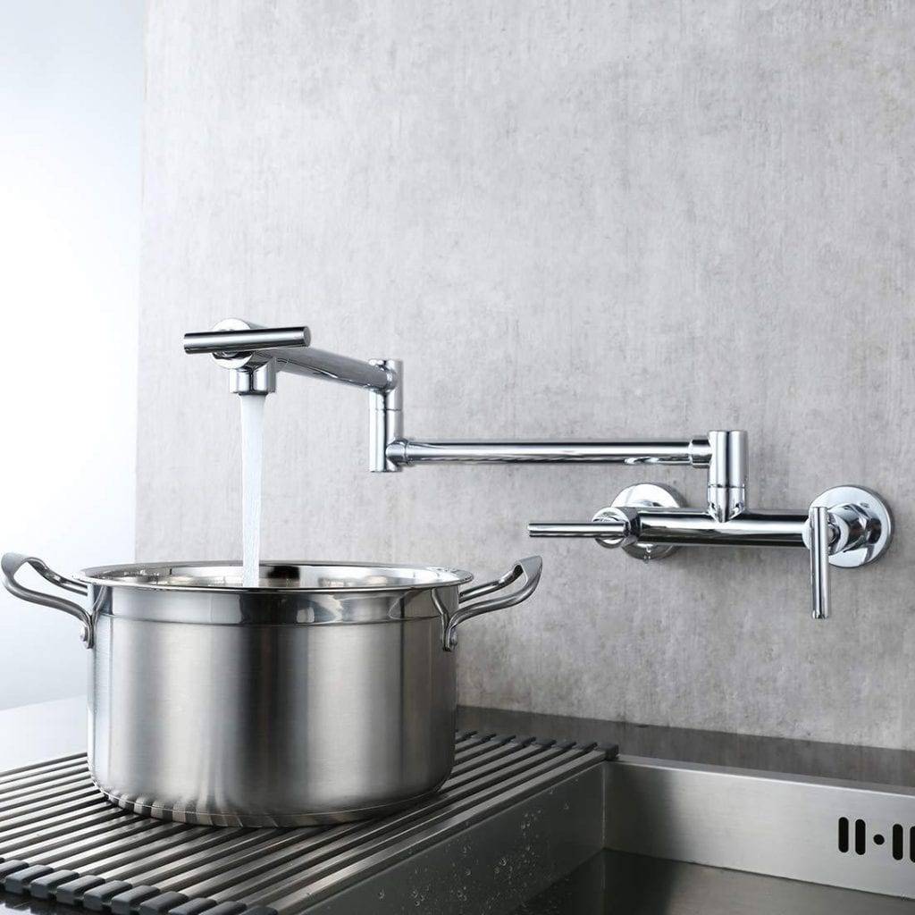 Pot Filler Faucet Hot And Cold WOWOW