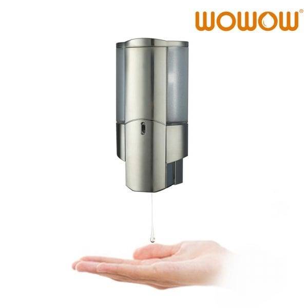 WOWOW Dispensador automático de jabón, montaje en pared