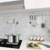 Wall Mount Pot Filler Kitchen Faucet ២