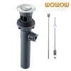 X3001 0lWOWOW Pop Up Bathroom Sink Drain With Overflow