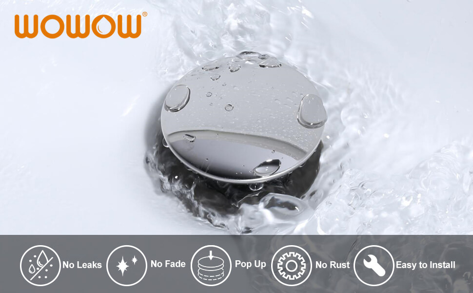 wowow 浴室 水龙头 容器 盥洗盆 水槽 弹出式 排水塞