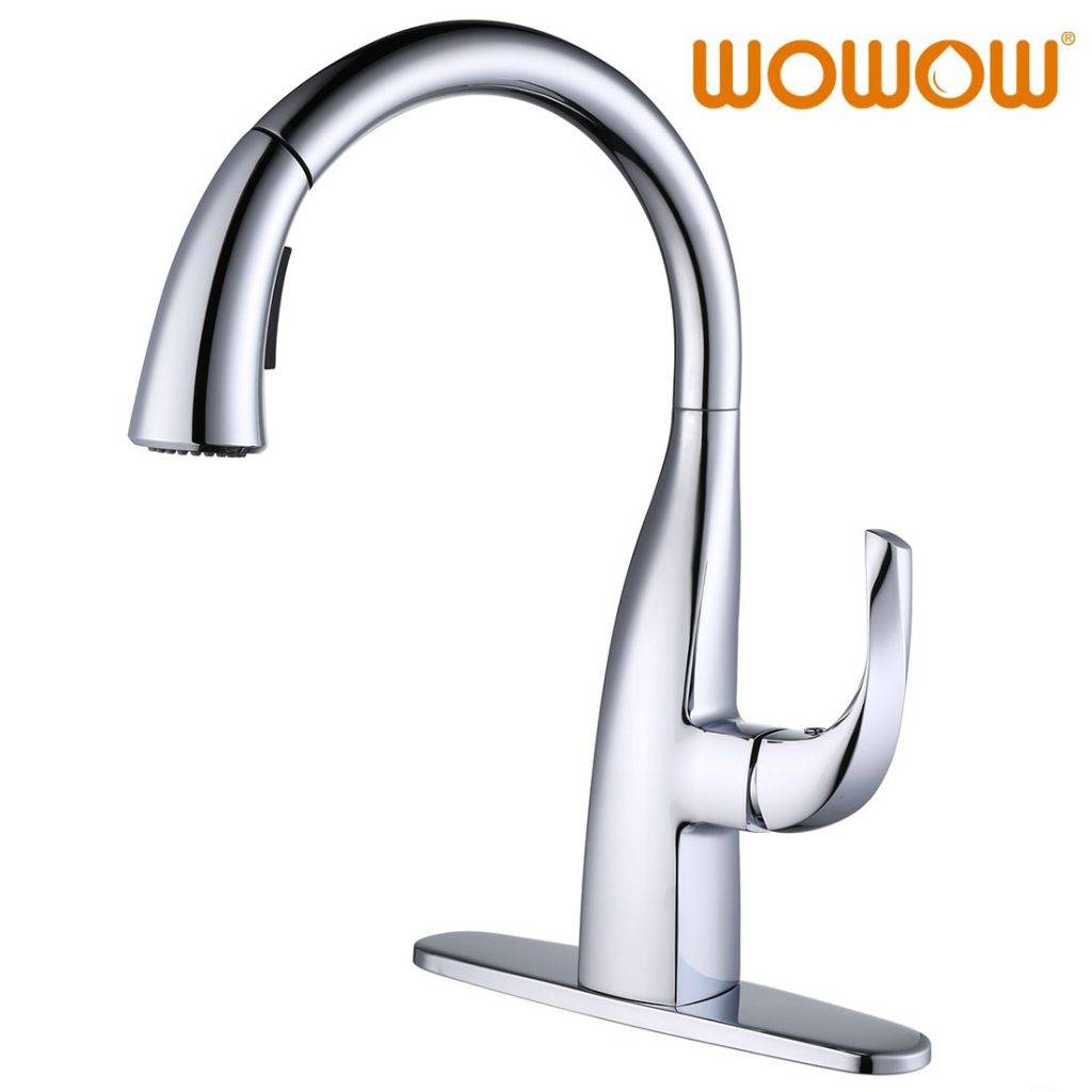 Gooseneck Kitchen Faucet Chrome