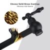 wowow pot filler commercial wall mount faucet matte black pasta arm faucet