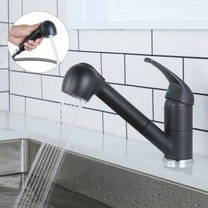How to install a pull-out kitchen faucet