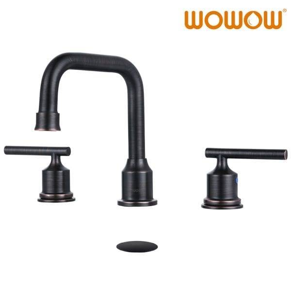 43 3Oil Rubbed Bronze Kaylap nga Bathroom Sink Faucet