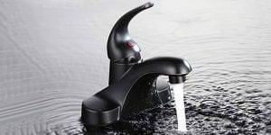 What should I do when I found that the water in the faucet is very small