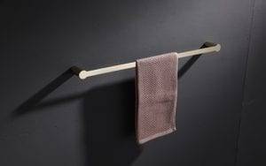How to install the towel rack