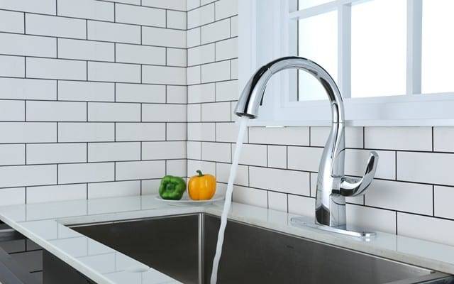 how to install a kitchen faucet with sprayer