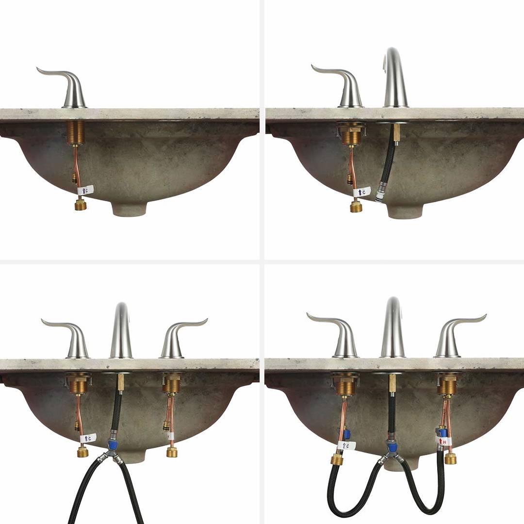 Tips for independent installation WOWOW basin faucet 3 e8ca4e18e9d96de7