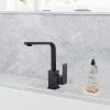 3 2312301B 7 WOWOW Flat Black Kitchen Faucet