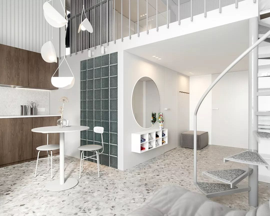 De-stylized, Harmonious Beauty in Small Spaces 54 640 21 24