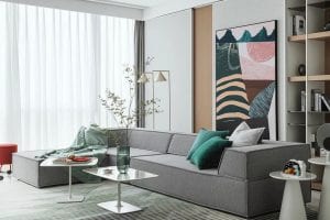 Change the Shape of the Backdrop, to Create a Flexible Space | Sense Home Design Change the Shape of the Backdrop, to Create a Flexible Space | Sense Home Design
