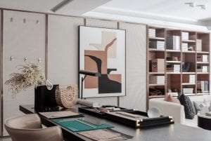 Marble + Russet Orange, To Create An Elegant Modern House | Esperluette Design Marble + Russet Orange, To Create An Elegant Modern House | Esperluette Design