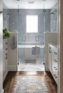 Karr Bick Kitchen and Bath designs a modern and spa-like bathroom for a historic Clayton residence Karr Bick Kitchen and Bath designs a modern and spa-like bathroom for a historic Clayton residence