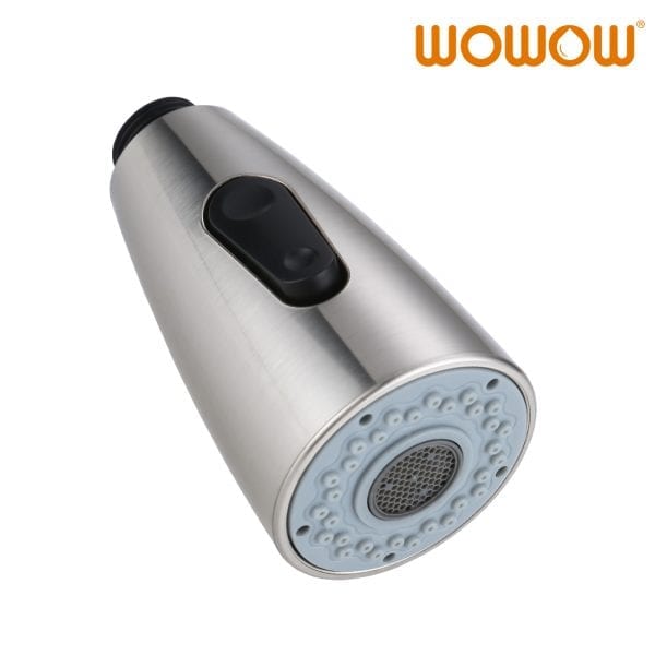 WOWOW Brushed Nickel Kitchen Sink Faucet Head 2
