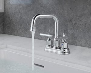 Correct use of three faucets