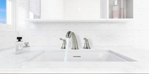 What are the options for choosing a faucet