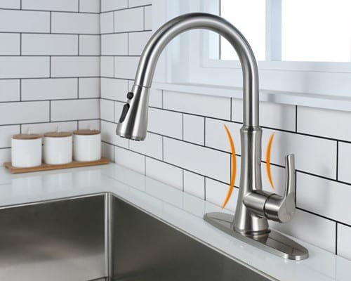 faucet with pull out sprayer 2