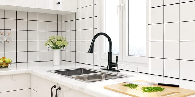 stainless steel pull out kitchen faucet 1