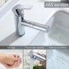 14 WOWOW Pull Out Basin Taps Chrome 6