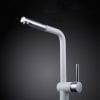 22 WOWOW White Single Lever Kitchen Faucet Pull Out Spray 7