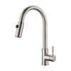 23 Pull Down Kitchen Faucet Brushed Nickel 3