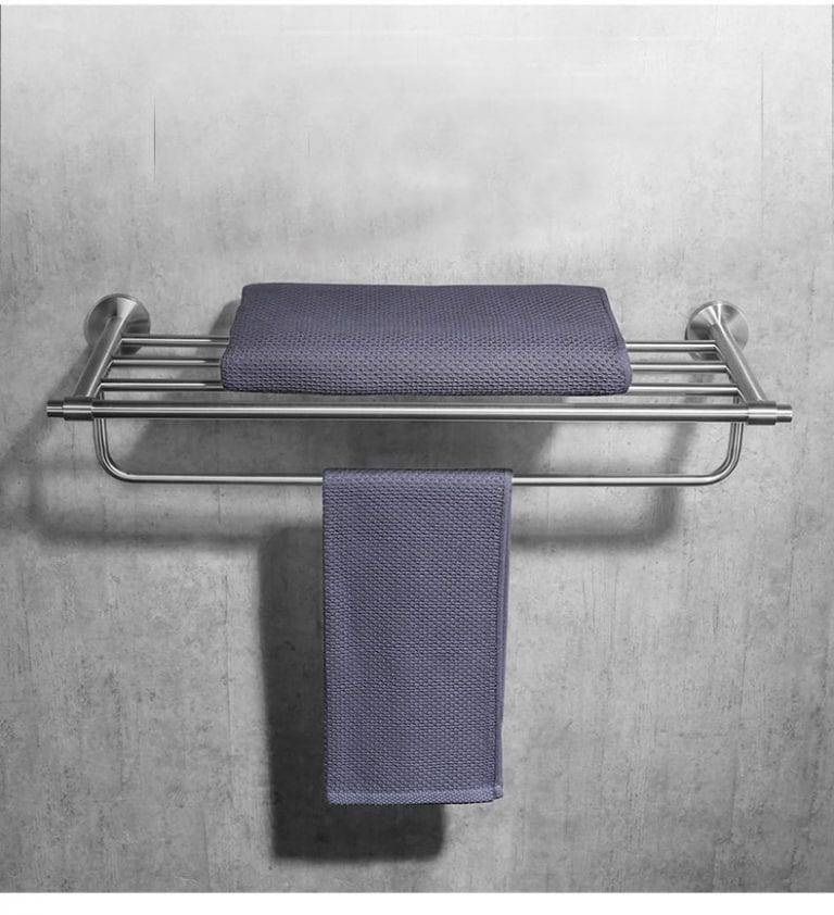 Bathroom Towel Racks Brushed Nickel Stainless Steel