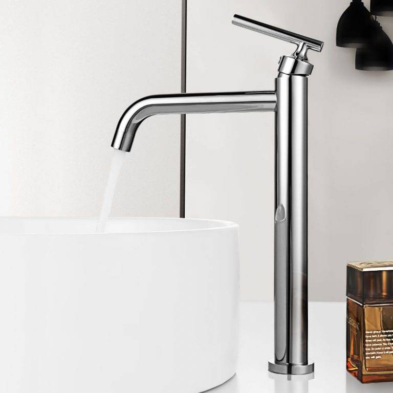 Chrome tall basin mixer taps sale
