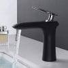 44 Mini Basin Taps Black 1