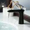 44 Mini Basin Taps Black 3