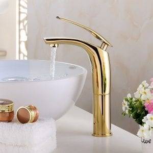 gold faucet