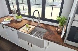 Bring Farmhouse and Industrial Aesthetics Together with the Help of BLANCO’s Farmhouse Sinks Bring Farmhouse and Industrial Aesthetics Together with the Help of BLANCO’s Farmhouse Sinks