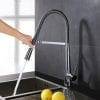 WOWOW Spring Type Kitchen Sink Faucet Chrome