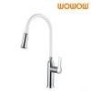 wowow white pull down kitchen faucet
