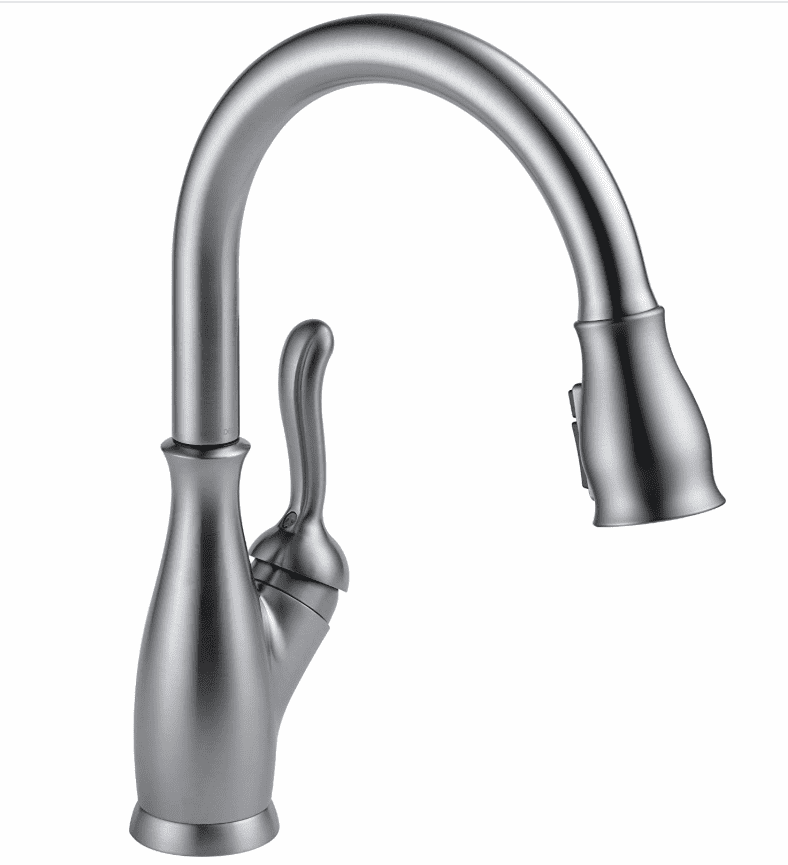 1.2 Delta Faucet Essa Pull Down Kitchen Faucet with Pull Down Sprayer