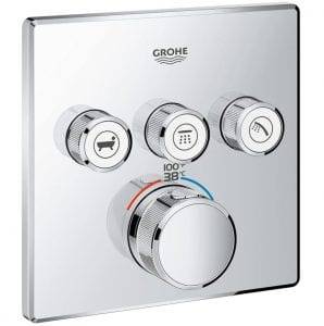 10 10.Grohe Grohtherm Smart Thermostatic Trim With Control Module